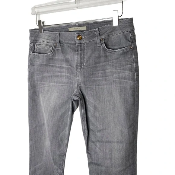 Joe’s Jeans Cool Off Markie Skinny Crop Jeans Grey Size 29 - Picture 4 of 9